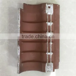 China New Technology Archaize Refractory Clay Roof Tile, Bent Clay Roofing Tile thumbnail-4