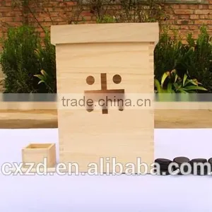 Wood Material Raw Rice Storage Use Wooden Rice Box thumbnail-4