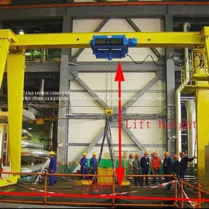 China Customized Rail Mounted High Quality Gantry Crane thumbnail-4