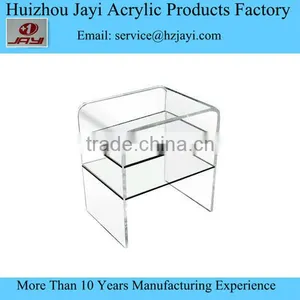 Clear Acrylic Plexiglass tv Lcd Cabinet Designs thumbnail-1