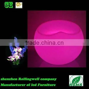 Outdoor Modern Furniture Led Apple Sofa thumbnail-1