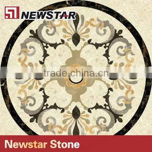 Marble Mosaic Floor Medallion thumbnail-1