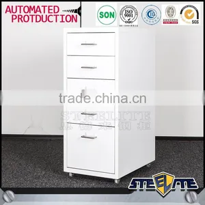 Bedroom Movable Cabinet Steel Book Rack Cabinet Mobile File Cabinet thumbnail-1