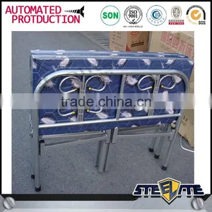 Top Brand Wrought Iron Bed Cheap Army Folding Bed India thumbnail-2