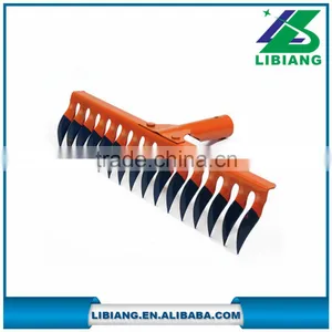 High Quality Carbon Steel Garden Hand Rake thumbnail-1
