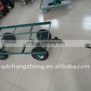 Heavy Duty Garden Steel Mesh Tool Cart thumbnail-3