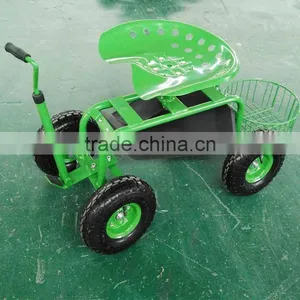 Rolling Garden Deluxe Tractor Scoot for Gardeners thumbnail-1