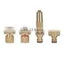 Brass Garden Water Liquid Nozzle 3 Inch ,3.5 Inch or 4 Inch Adjustable Spray Straight Water Jet to Hollow Spray thumbnail-1