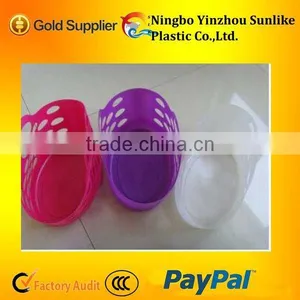 Plastic TPR Soft Basket With Handle thumbnail-1