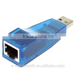 2016 New Arrival Ethernet External USB to Lan RJ45 Network Card Adapter 10/100 Mbps for Laptop PC thumbnail-1