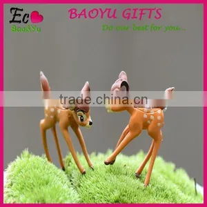 Mini CUTE Fashional Resin Decoration, Mini Bambi Micro Landscape More Meat Landscape Gardening DIY Furnishing Articles thumbnail-1