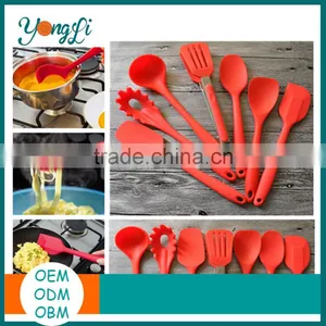 Promotional Novelty 2016 Kitchen & Home 7 Piece Silicone Utensil Set thumbnail-1