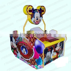 Popular Children MINI Colorful Mouse Air Hockey Games Machine thumbnail-1