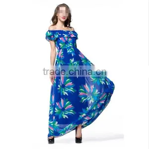 New Womens Casual Infinity Variable Chiffon Long Maxi Dress thumbnail-5