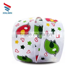 Hot Sell High Quality Customized Printed Grosgrain Ribbon thumbnail-4