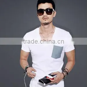 2013 Hot Sell Korean Cotton Men t Shirt thumbnail-1