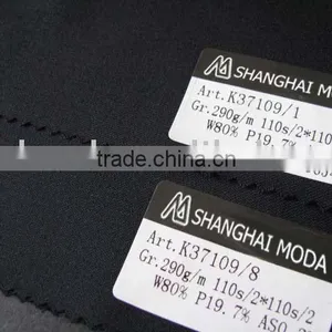Blended Worsted Wool Fabric W80/p20 Moda-t099 thumbnail-1