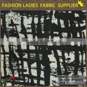 Cicheng Brand Design Colorful 100% Rayon Chaliis Print Fabric thumbnail-2