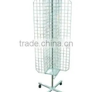 Rotating Wire Mesh Display Racks and Stands thumbnail-2
