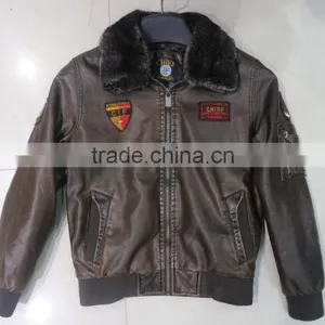 Boy Winter PU Jacket thumbnail-1