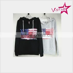 Ladys Fleece Hoodie Wholesale High Quaity Hoody thumbnail-1