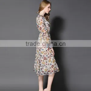 Maxnegio Girls Floral Long One Price Chiffon Summer Maxi Dresses thumbnail-3