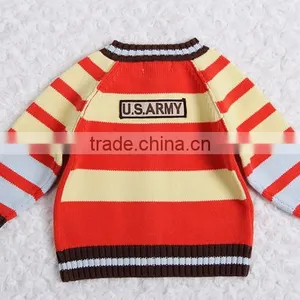 Boys Knitted Cardigan Sweater Pattern Kids Raglan Cardigan thumbnail-2