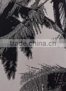 Direct Sale Classic Palm Tree Pattern Print Bandage Knit Dress thumbnail-2