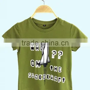 Latest Vintage Design Printing Kids Short Sleeve Round Neck T-shirts Wholesale China Supplier thumbnail-1