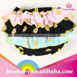 Cotton Polks Dot Nappy Underwear Factory New Designs Nappy Pant for New Babies 0-12M thumbnail-1