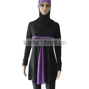 Muslim Lady Waterproof Swimsuit Islamic Women Muslim Swimwear thumbnail-3
