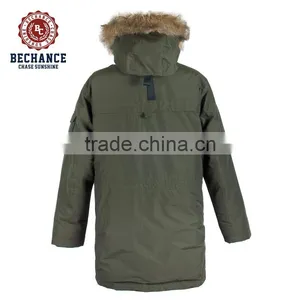 Mens Down Parka for Winters With Fur thumbnail-2