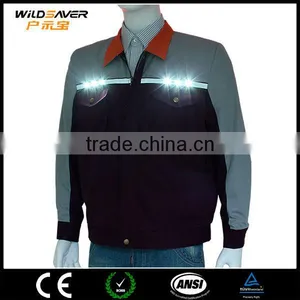 Hi Vis Safety Workwear Bomber Jacket thumbnail-1