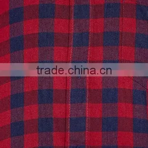 Thin Section Plaid Shirt With Short Sleeves thumbnail-4