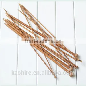 35cm Carbonized Single Round Pointed Knitting Needle thumbnail-1