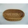 Not Fade Washable PP Rattan Oval Bread Basket For Supermarket thumbnail-1