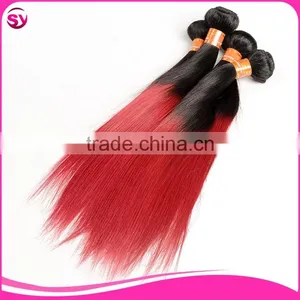 Factory Price Wholesale Cheap Burgundy Brazilian Hair Weave Bundles Accept Paypal thumbnail-3