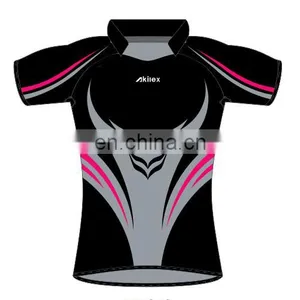 2016 Customized Stylist Sublimaiton Rugby Jersey thumbnail-6