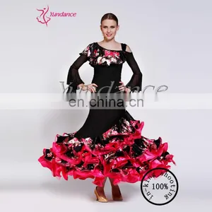 B-035 Wholesale Women Dance Practice Skirt/Ballroom Dance Skirt/Dance Skirt thumbnail-1