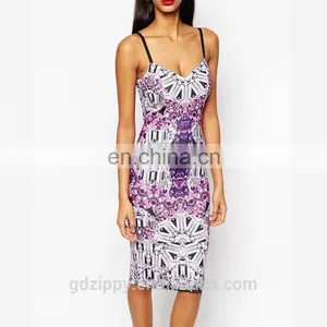 Women Maxi Dress With Print Scuba Dress Online Shopping thumbnail-2