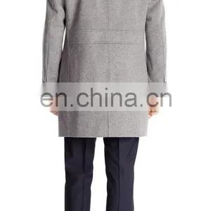 Classic Wool Blend Coat thumbnail-2