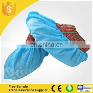 Waterproof Nonwoven Anti-slip Disposable Shoe Cover SMS/PP Fabric thumbnail-3