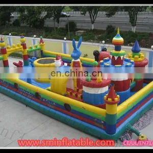 2015 Playground Inflatable Funland, Inflatable Funcity,inflatable Amusement Park for Sale thumbnail-1
