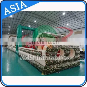 Inflatable Miliatary Obstacle Course For Kids And Adults / Inflatable Boot Camp Obstacle Course thumbnail-1