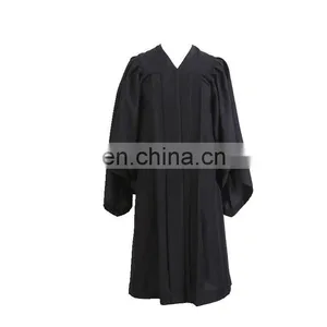 Bachelor Graduation Gown In Black thumbnail-1