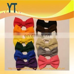 Pure Color Hair Bow/barrette/hair Pin With Various Clip thumbnail-1