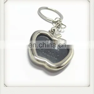 Apple Shape Promotional Metal Beautiful Key Chain thumbnail-1
