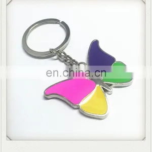 New Fashion Butterfly Shape Keychain Nickel Free thumbnail-1