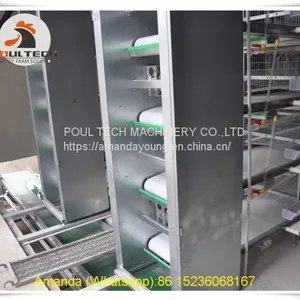 Uganda Hot Sale Poultry Farming Equipment - Battery Chicken Cage & Layer Cage & Chicken Coop & Hen Coop & Laying Hen Cage in Chicken Shed thumbnail-2