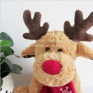 New Elk Christmas Day Plush Toys Doll Manufacture From China thumbnail-2